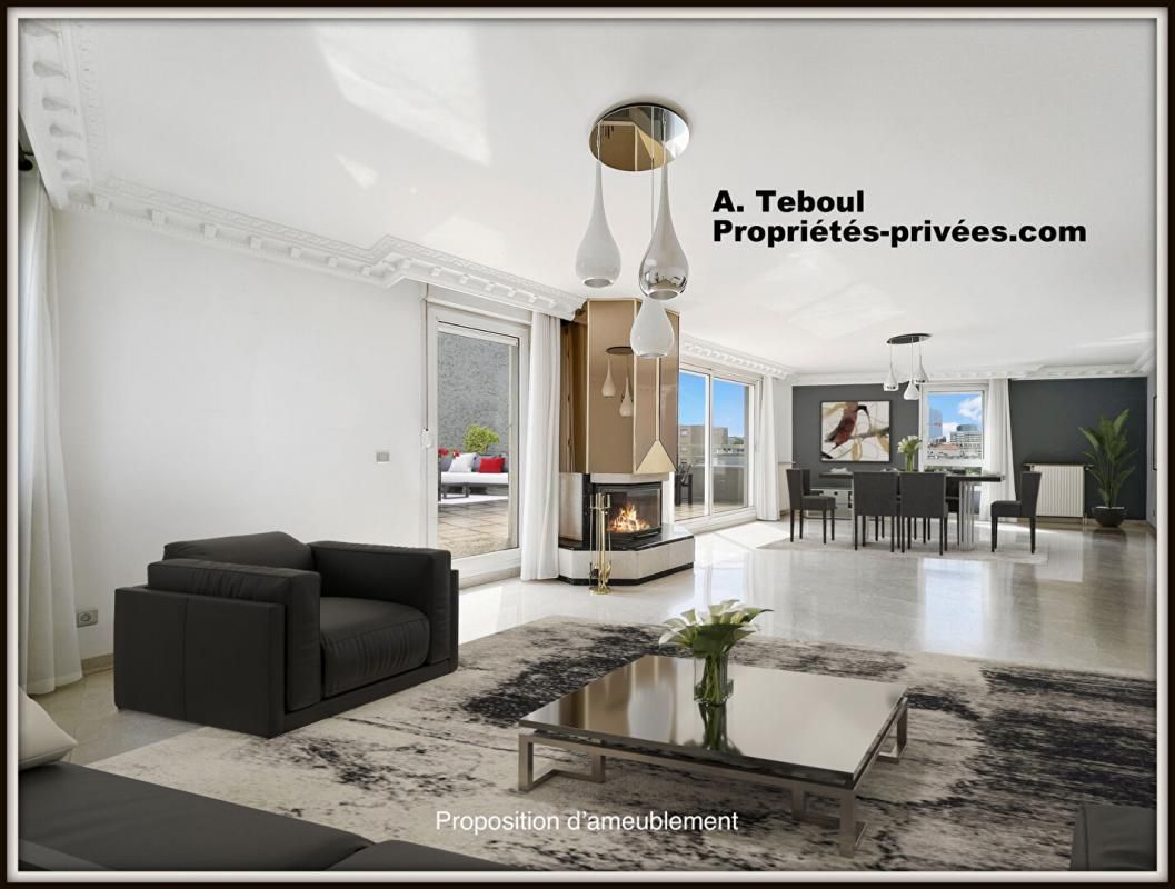 APPARTEMENT / TERRASSE : T5 DE 130M² AVEC EXTERIEUR DE 50M² A VILLEURBANNE/LYON 3EME