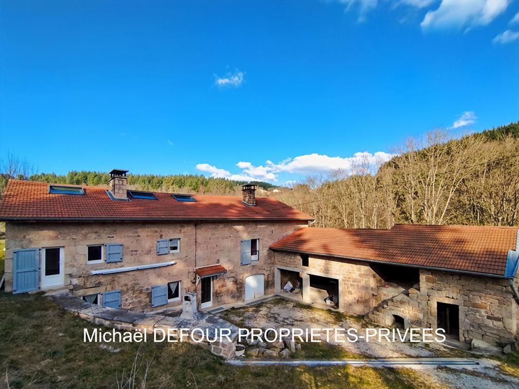YSSINGEAUX Corps de ferme avec 3 hectares de terrain 2
