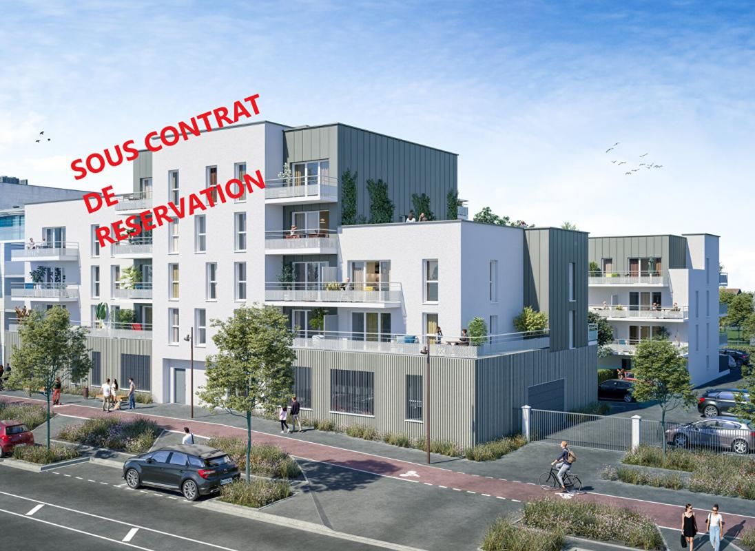 DREUX 28100 PROGRAMME NEUF - Appartement T2 - Terrasse - Place de parking - 138000