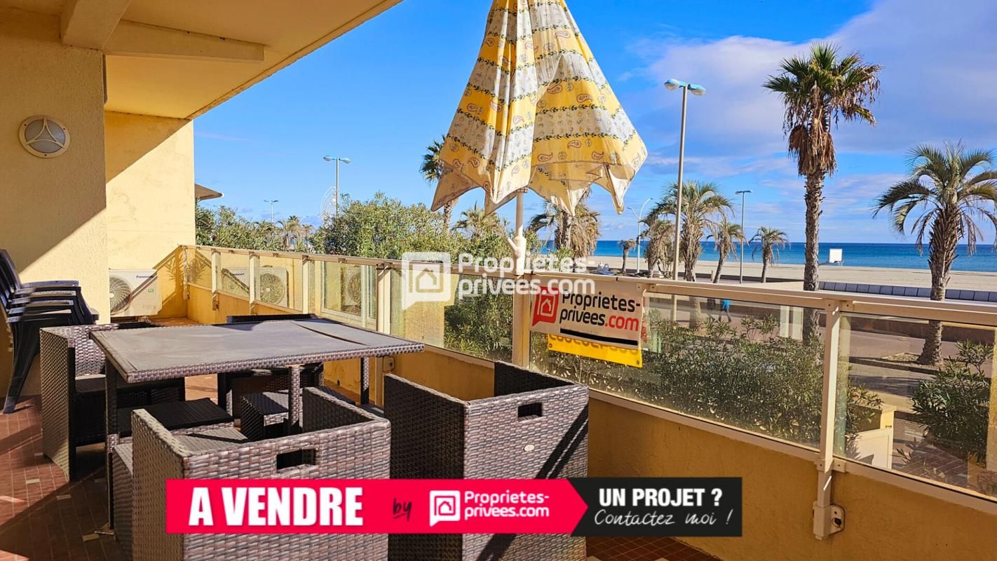 Appartement Canet En Roussillon 4 pièces 110 m2 VUE MER