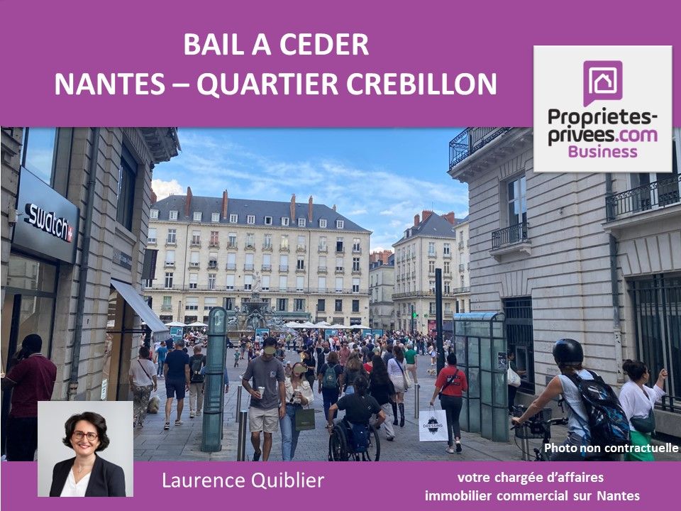 44000 NANTES - BAIL A CEDER, LOCAL COMMERCIAL 36 m²