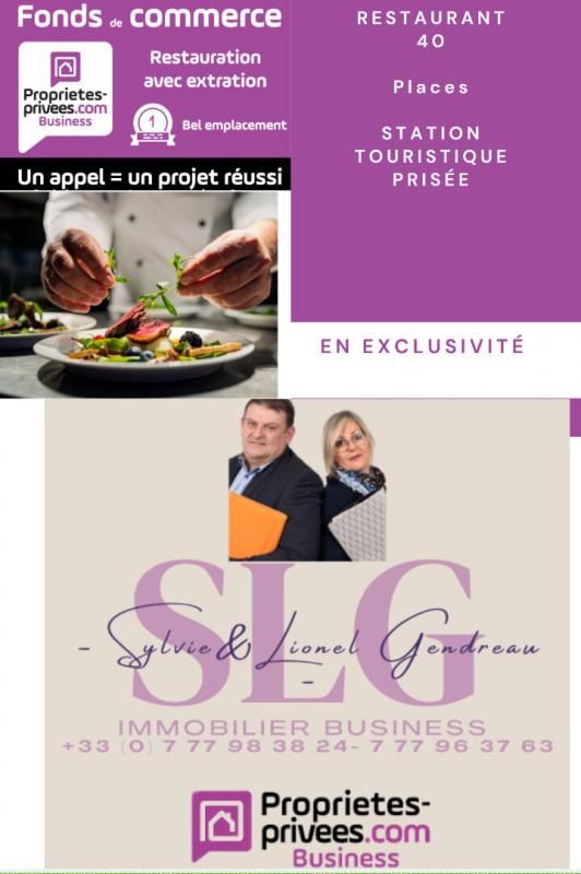 EXCLUSIVITE - Saint Denis d'Oléron - île d'Oléron -  Restaurant  40 places + terrasse 15 places