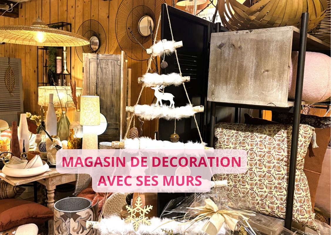 MONTBRISON 42600 Fonds de commerce Décoration/Mobilier avec ses murs