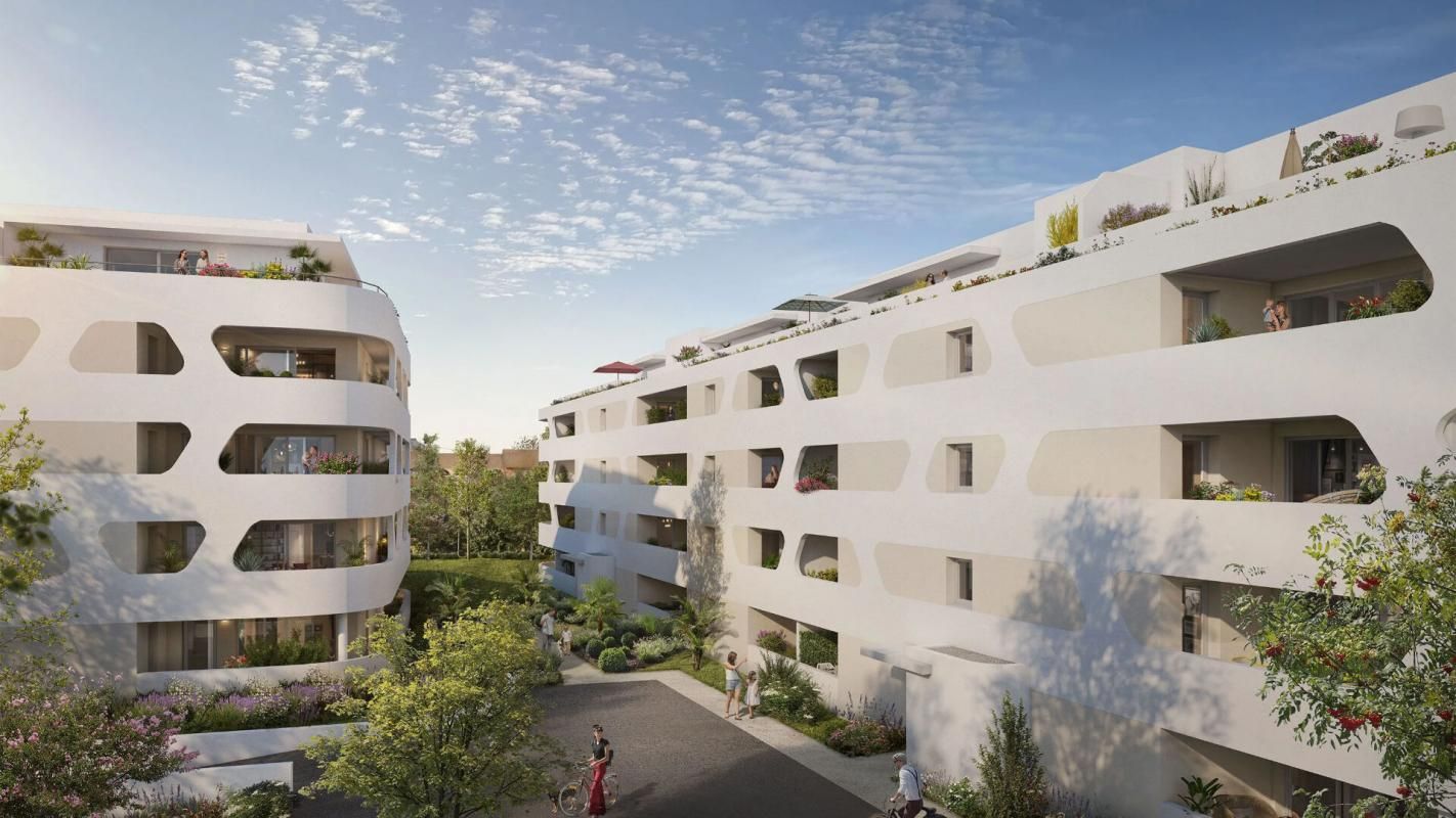 BEZIERS Hérault BEZIERS 34500. Appartement  T2 avec terrasse exposition Nord-ouest 4