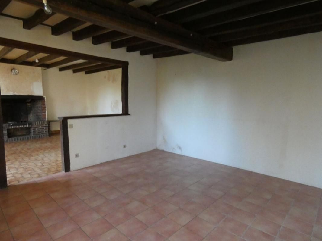 Longère à rénover terrain 2500 m²