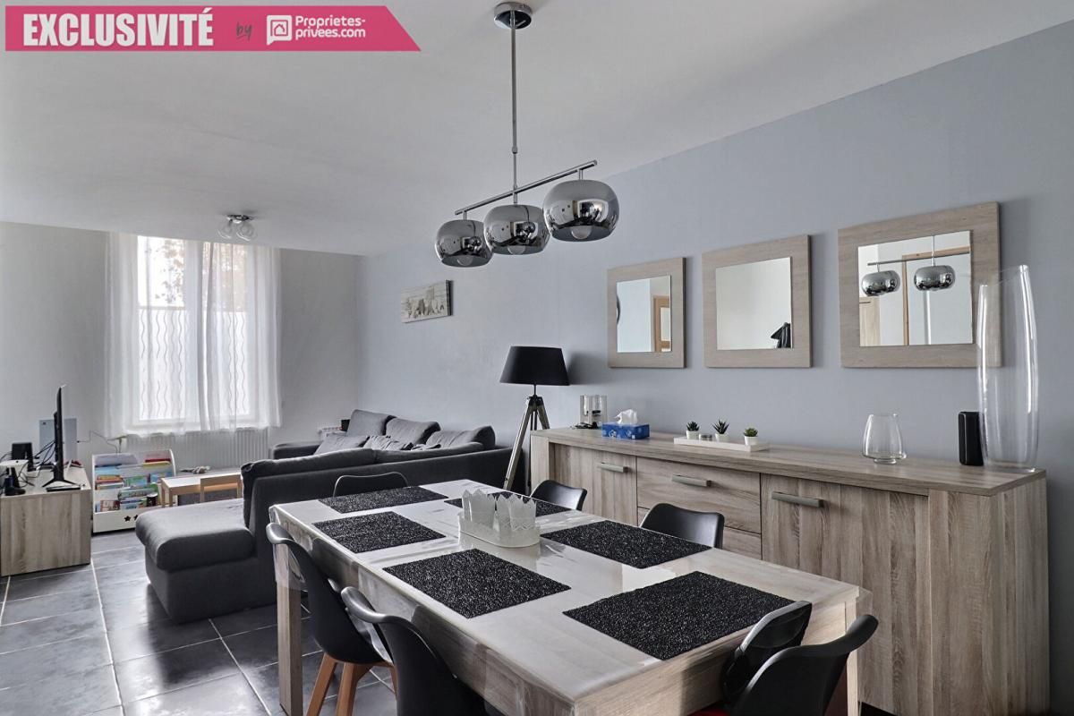 Armentières (59280), Maison de 90 m2 habitables avec 3 chambres, bureau, jardin
