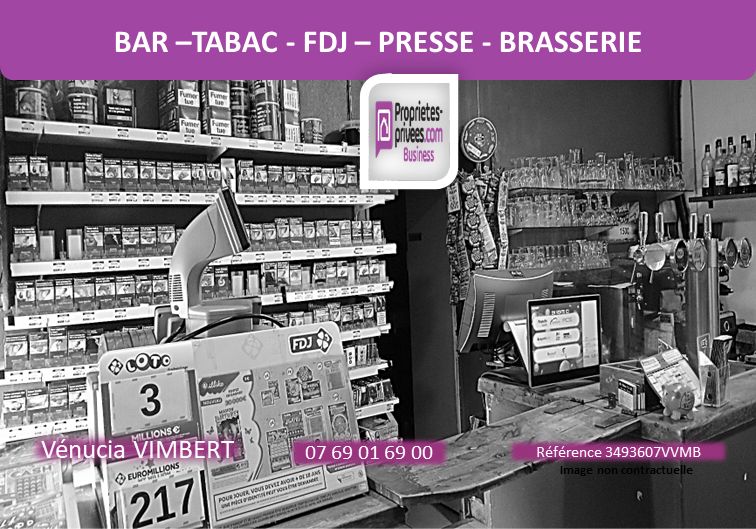 SECTEUR GOURNAY EN BRAY - BAR TABAC  FDJ LOTO PRESSE Licence IV, BRASSERIE