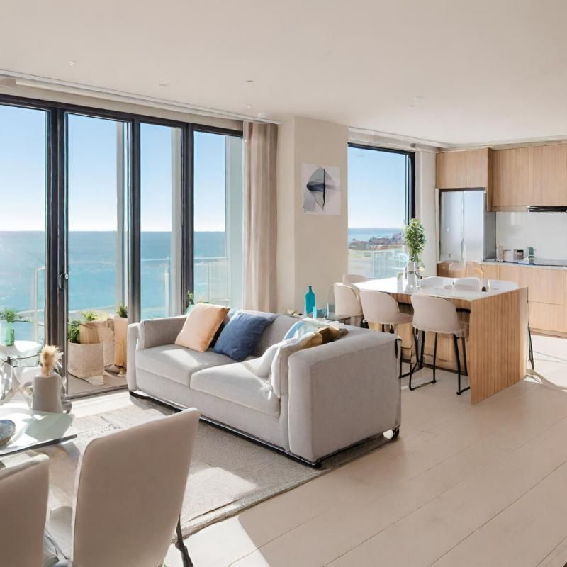 Appartement T4 - VUE MER - 90 m2 - Villeneuve Loubet - 1 020 000
