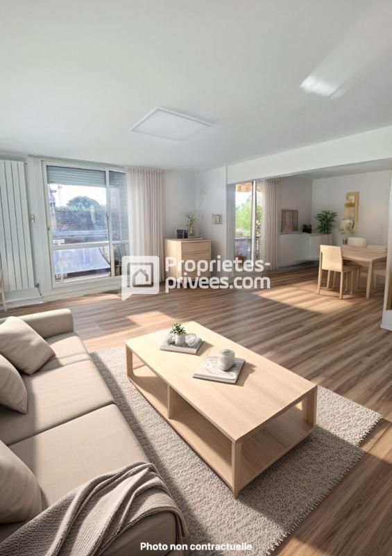 33100 BORDEAUX BASTIDE APPARTEMENT 85 M2   2 CHAMBRES- BALCONS- PARKING- CAVE