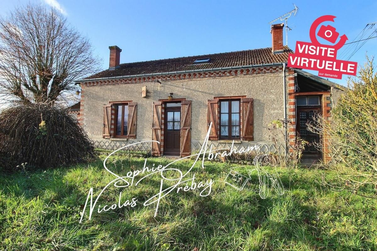 Maison en pierres de 3 pièces avec dépendance, garage et terrain