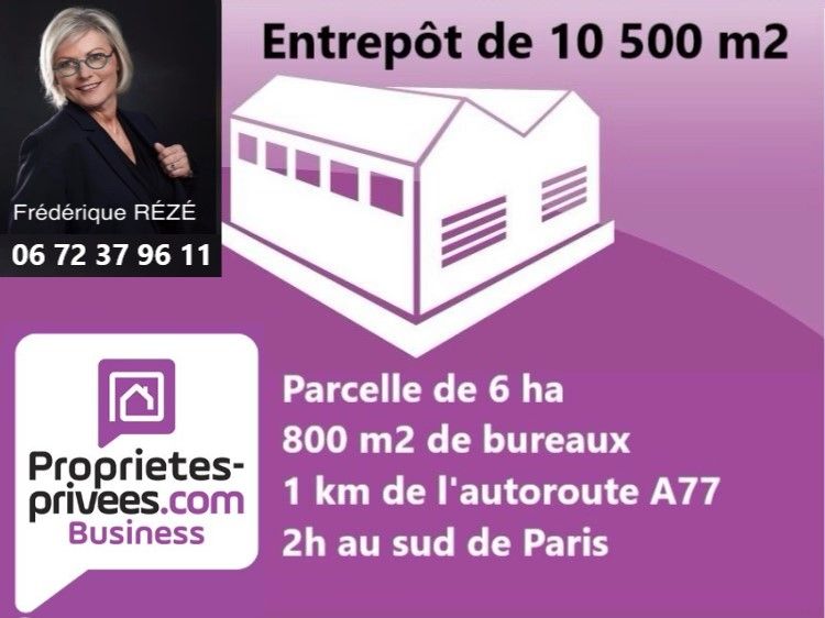 PARIS-16E-ARRONDISSEMENT Région de NEVERS :   Entrepôt de 10.500 m², axe PARIS NEVERS 2