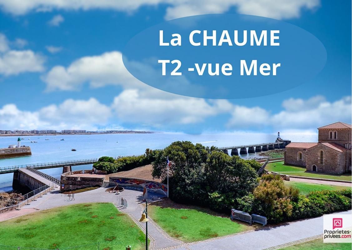 Appartement T2 VUE MER --55m2- La Chaume