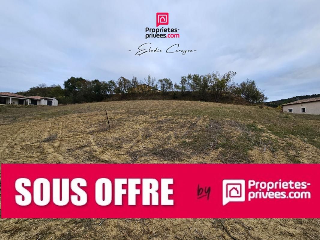 LIMOUX Terrain constructible 1504 m² Limoux non viabilisé 1