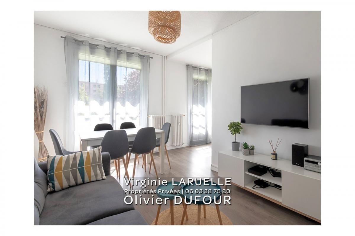 Rouen centre appartement traversant et rénové avec 3 chambres, cave et parking sécurisé