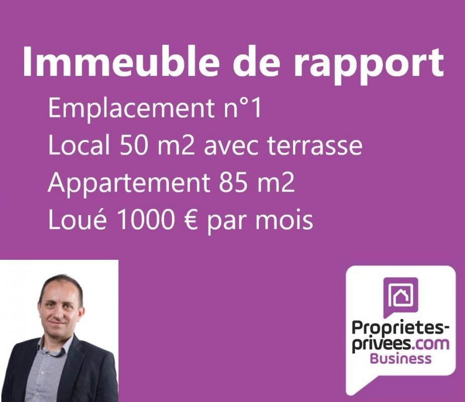 NEVERS - IMMEUBLE DE RAPPORT MIXTE, COMMERCE ET LOGEMENT