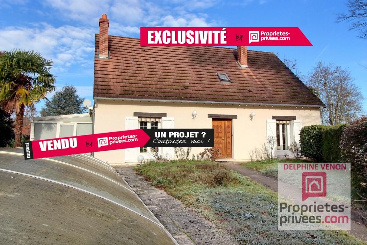 Exclusivité - Maison avec piscine sur un terrain de 1235 m² à Châteauneuf sur Loire