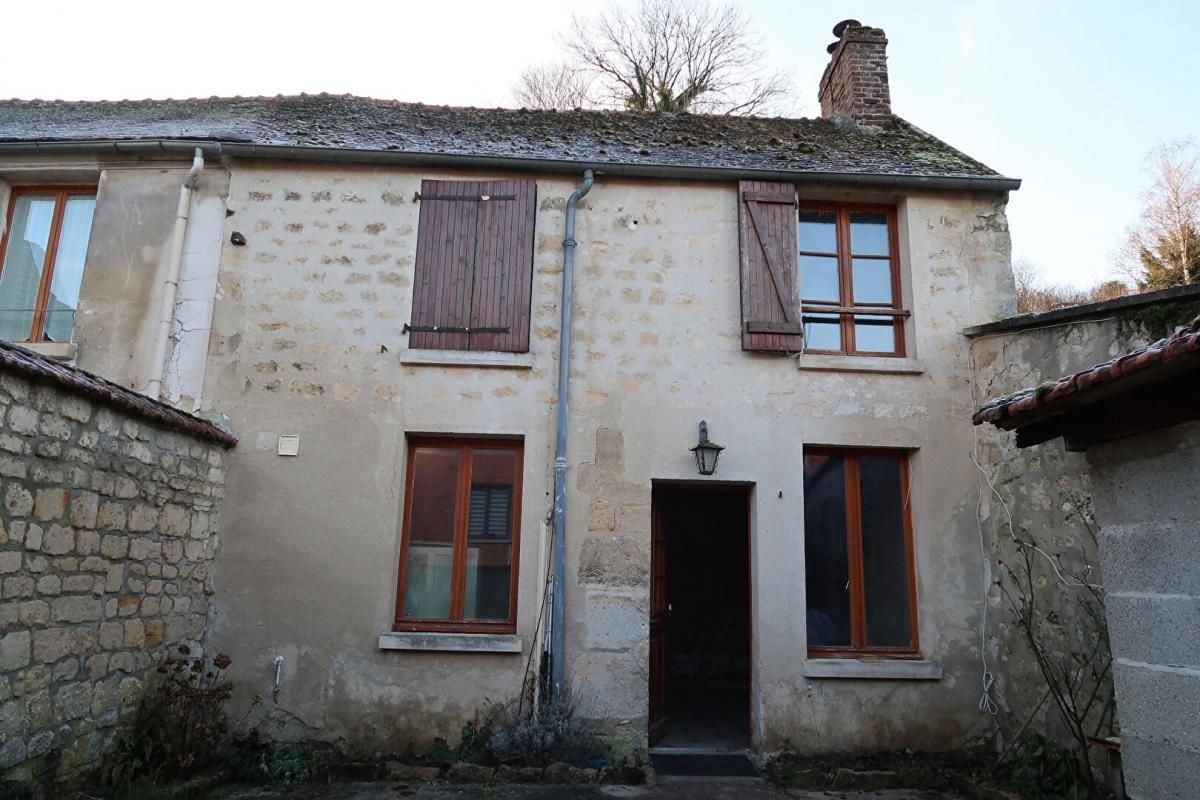 VISITE PORTE OUVERTE CE SAMEDI 3 FEVRIER ENTRE 14 HRES ET 15 HRES 30 AU 19 RUE DU CLOS DE CHARS 95750 CHARS..Maison Chars 3 pièces de 53.6 m2 à rénover