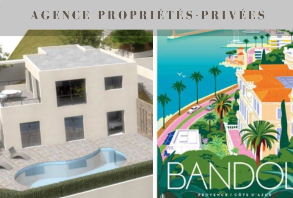 BANDOL Villa de standing avec une vue exceptionnelle sur la Baie de Bandol 2