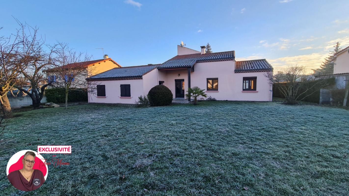 maison plain-pied 107 m², 2 chambres, double garage, jardin