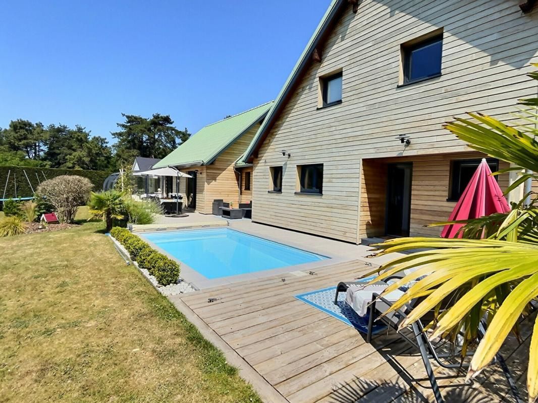 HARDELOT PLAGE VILLA au calme  6 pièce(s) 4 CHAMBRES , PISCINE ET GARAGE 3