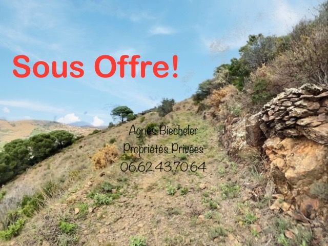 Terrain Banyuls Sur Mer 8000 m2