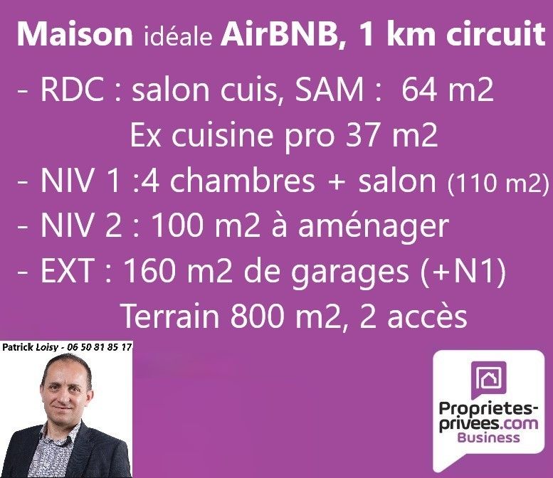 MAISON IDEALE AIRBNB - 1 KM CIRCUIT MAGNY-COURS