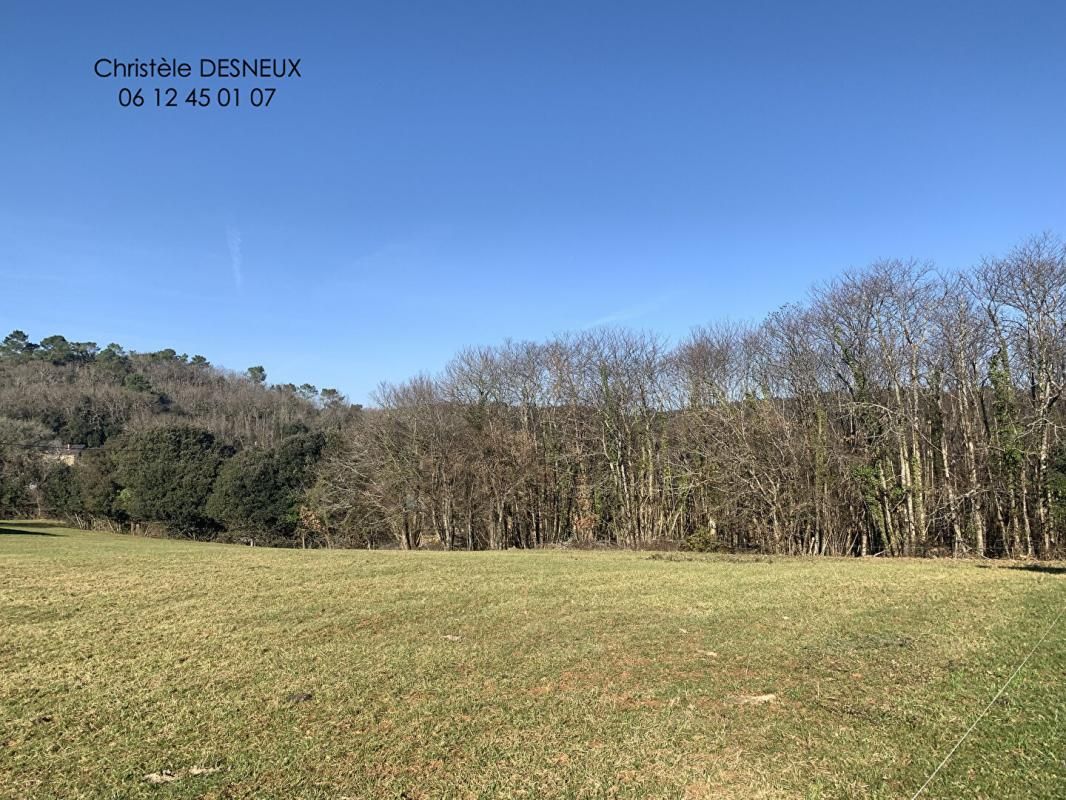 CALVIAC-EN-PERIGORD Terrain constructible (CU) avec bois (ZN) = 5700 m2 ! 1