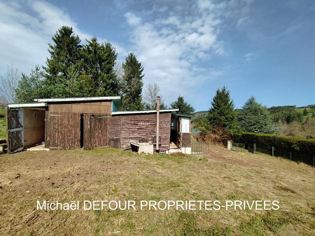DUNIERES Dunières 43220 parcelle de terrain de 1279 m² avec petite construction 3