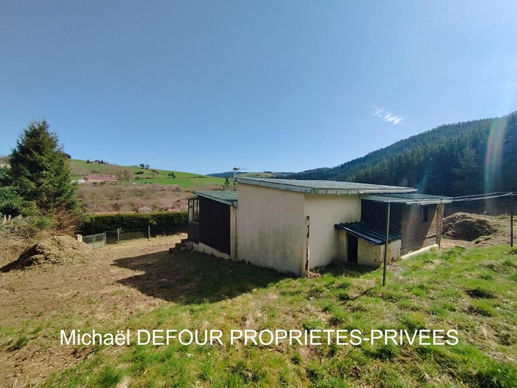 DUNIERES Dunières 43220 parcelle de terrain de 1279 m² avec petite construction 4