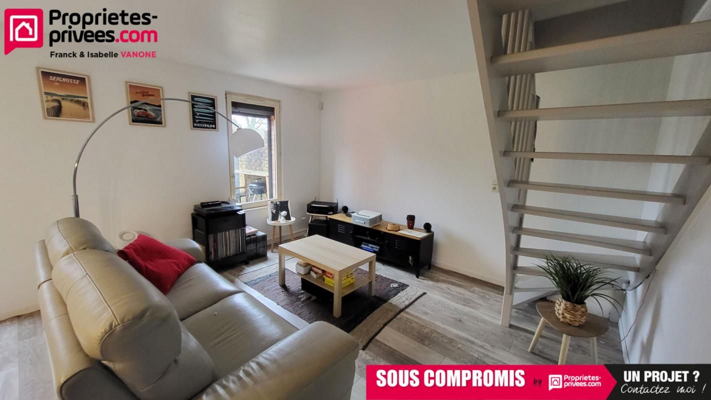 Maison semi individuelle - 3 chambres - garage - jardin - 80 m² - Verlinghem