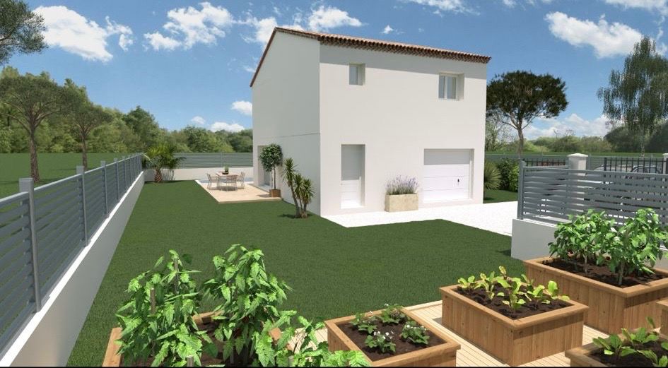 Terrain à bâtir avec permis de construire accepté - Fayence