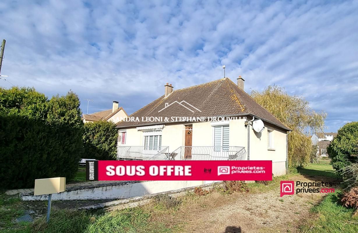 Charmante Maison plain-pied de 91 m2, 5 pièces, 3 chambres, proche Maintenon. Ref annonce : 355895