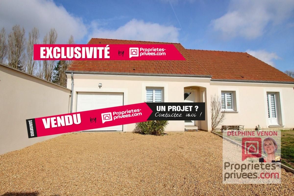 Exclusivité - Maison de plain pied classe énergie B à Chateauneuf Sur Loire sur un terrain de 932 m²