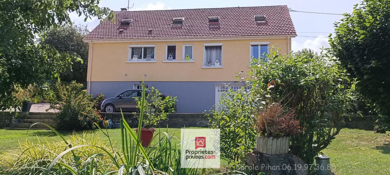 Maison avec sous sol 5 chambres magnifique terrain de 1500m2