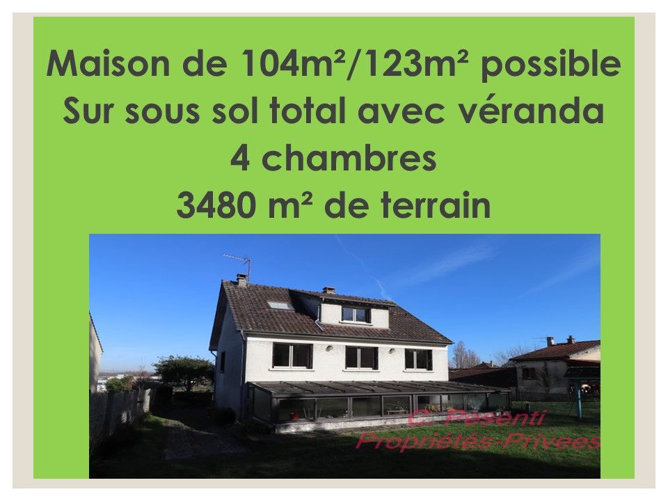 SAINT-THIBAULT-DES-VIGNES Maison Saint Thibault Des Vignes 6 pièce(s) 104 m2 2