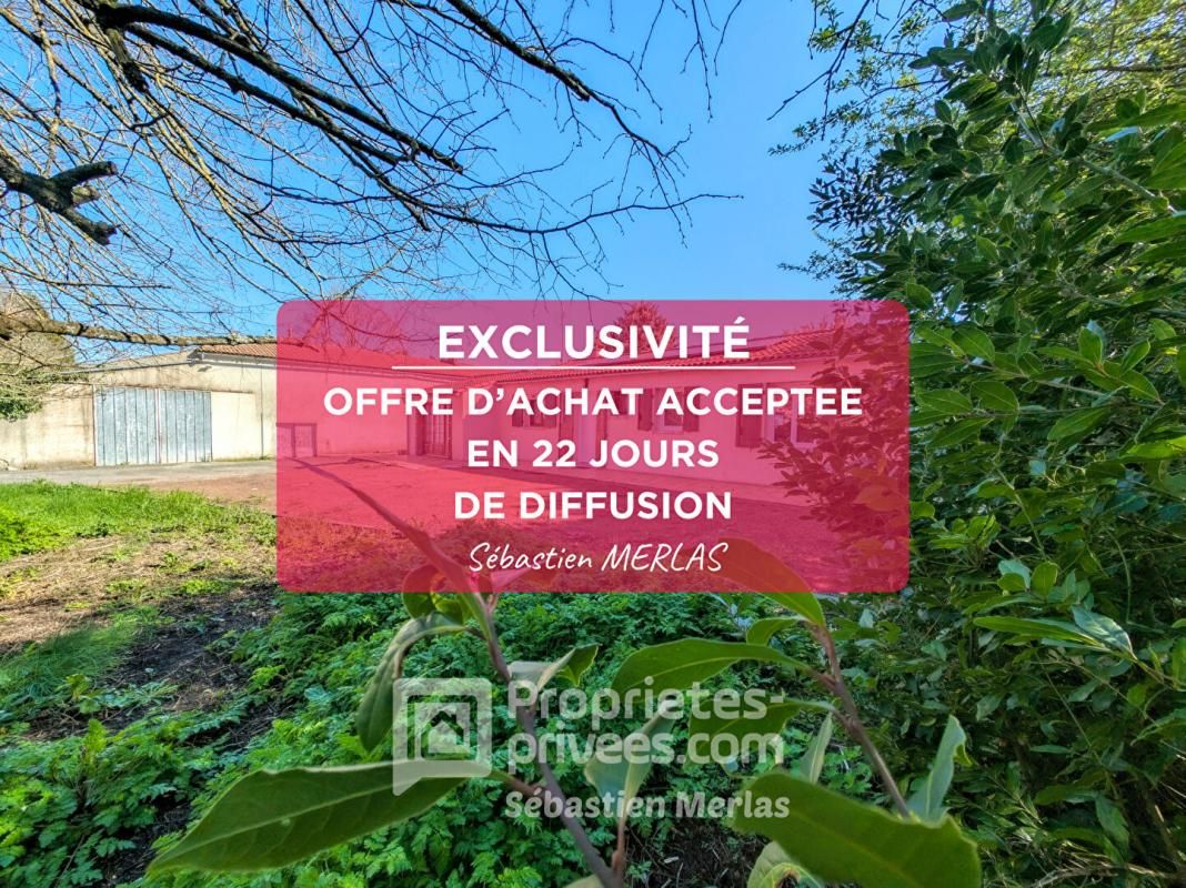 Maison 92 m² avec grande dépendance sur 2275 m² de terrain