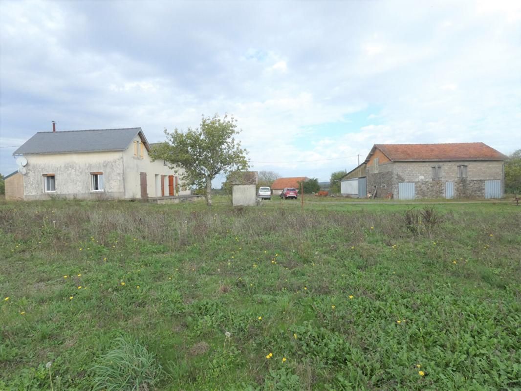 Maison Saint Mesmin 130m² / 4 chs / dépendances / 2,5 hectares de terrain