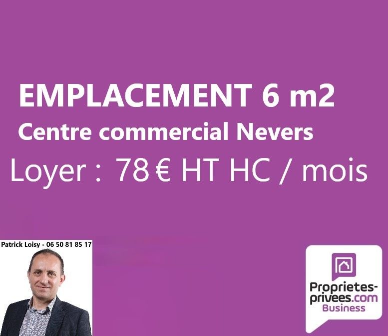 NEVERS CENTRE - EMPLACEMENT N°1, LOCAL 6 m²