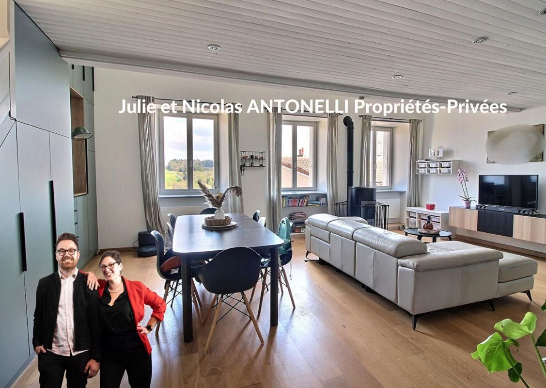 SAINT-DIDIER-EN-VELAY SAINT DIDIER EN VELAY 43140 Appartement 96 m² 2 chambres double garage 1