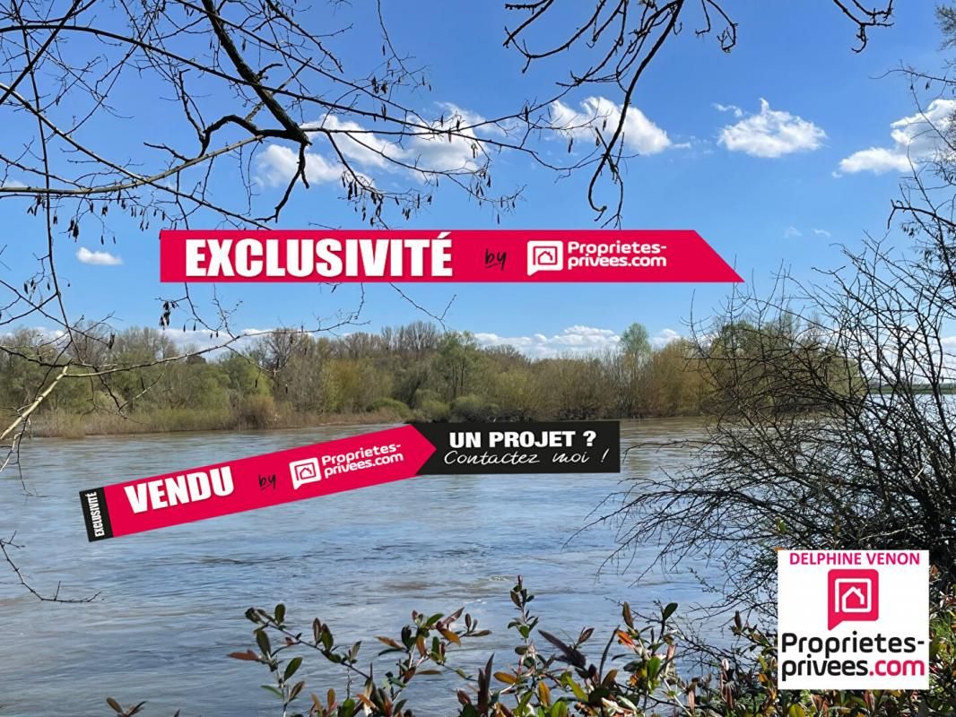 Exclusivité - Terrain de loisirs avec chalet et vue sur Loire à Sigloy de 11786 m²