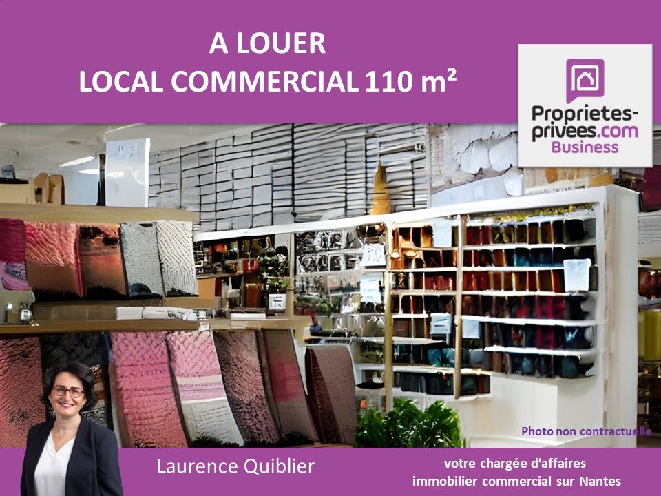 44000 NANTES - LOCAL COMMERCIAL A LOUER 110 M²