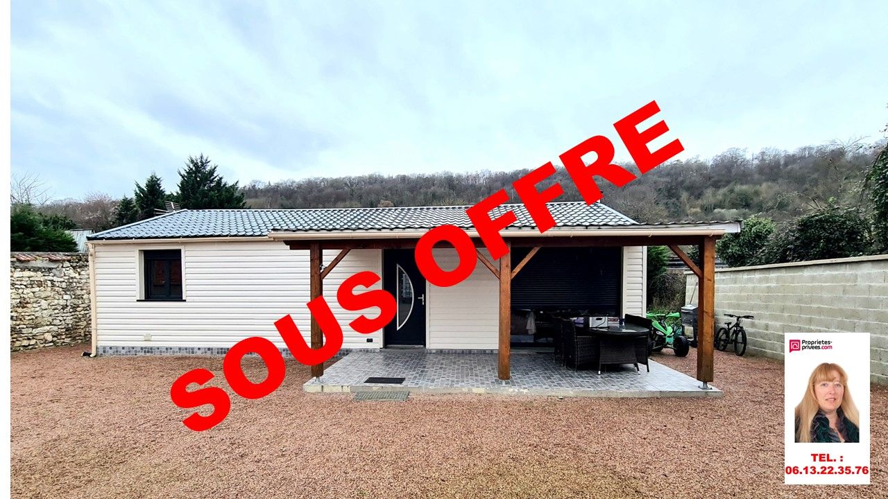 SOUS OFFRE : Axe Vernon - Gaillon - Maison de plein-pied de 91 m2  - 4 chambres sur 1.285 m2 de terrain -