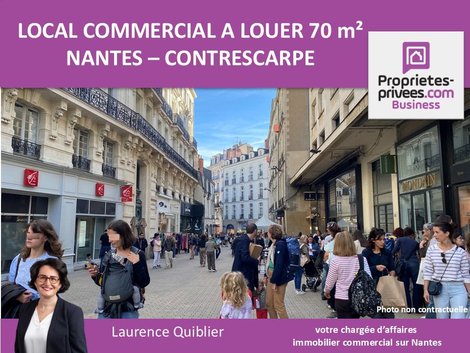 EXCLUSIVITE NANTES - HYPER CENTRE RUE PIETONNE, LOCAL 70 M²