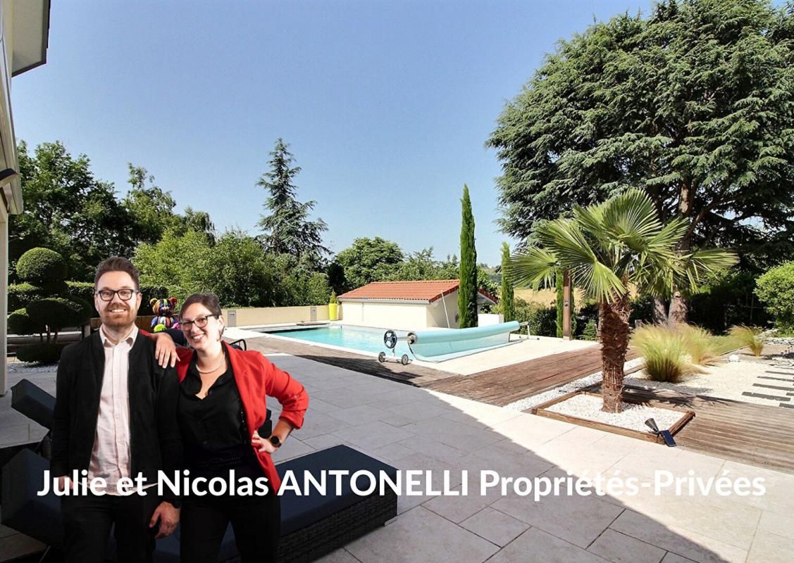 UNIEUX Unieux 42240 EXCLUSIVITE villa 170m² 5 chambres sur 1300m² de terrain avec piscine 1