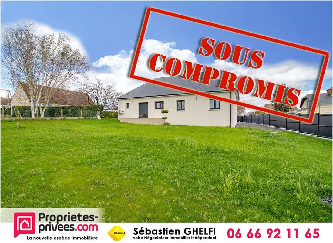 LE CONTROIS-EN-SOLOGNE proche de Contres 41700 maison de plain pied 3 chambres 1