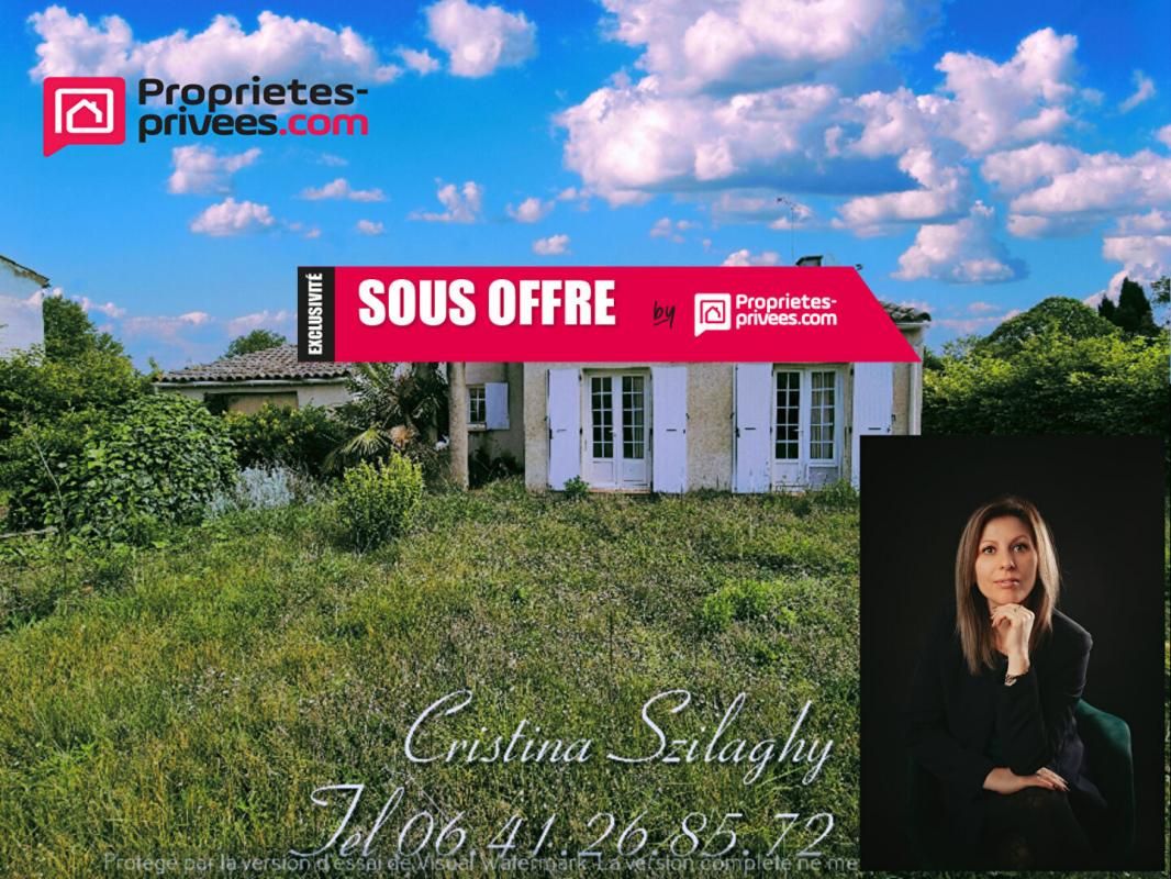 CASTELNAUDARY Maison T3 Plain pied avec jardin, garage et puits 1