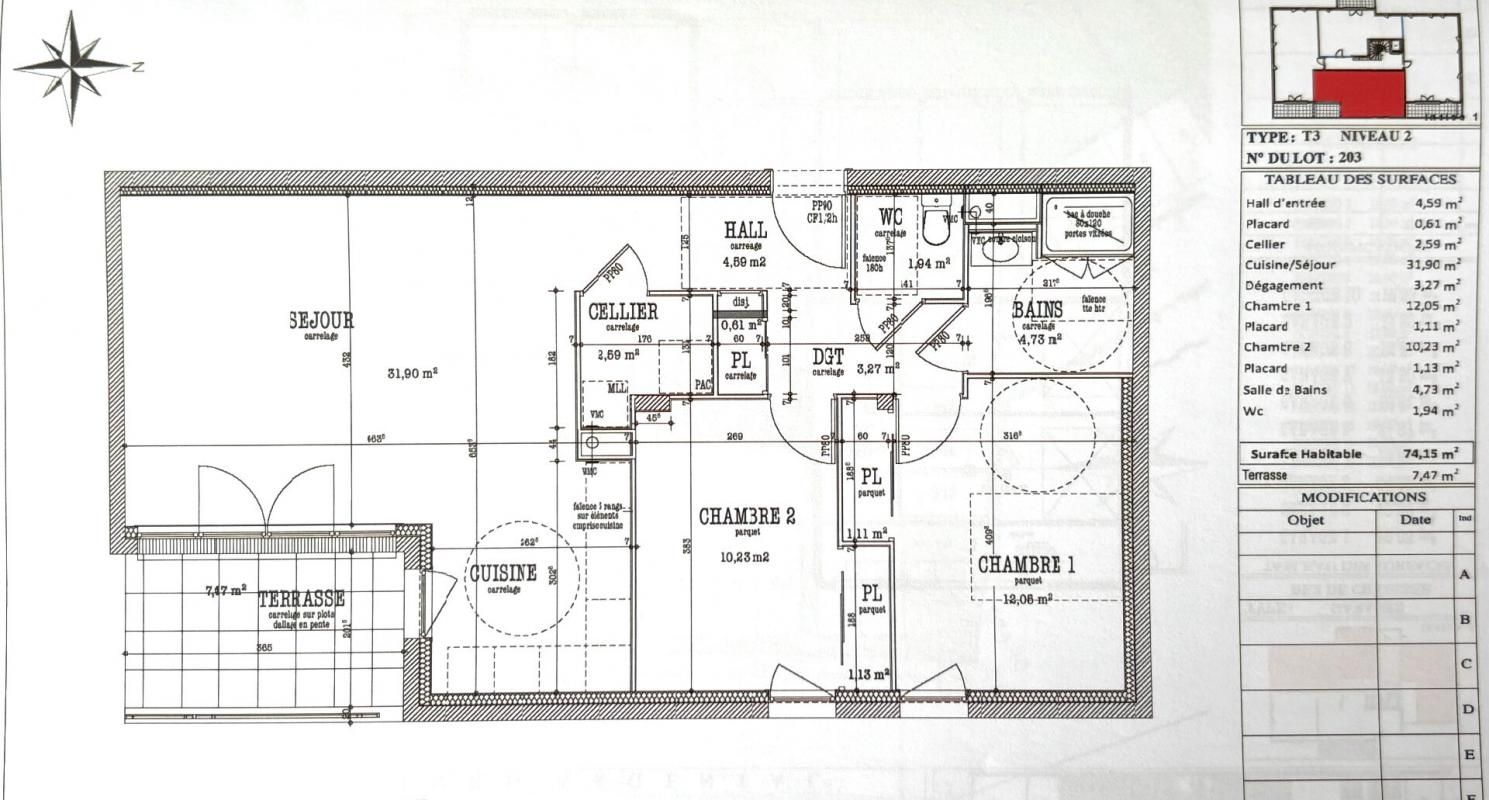 BOURG-ARGENTAL BOURG ARGENTAL 42220 Programme neuf de 9 logements du T2 au T4, 10 garages et 15 places de parkint 2