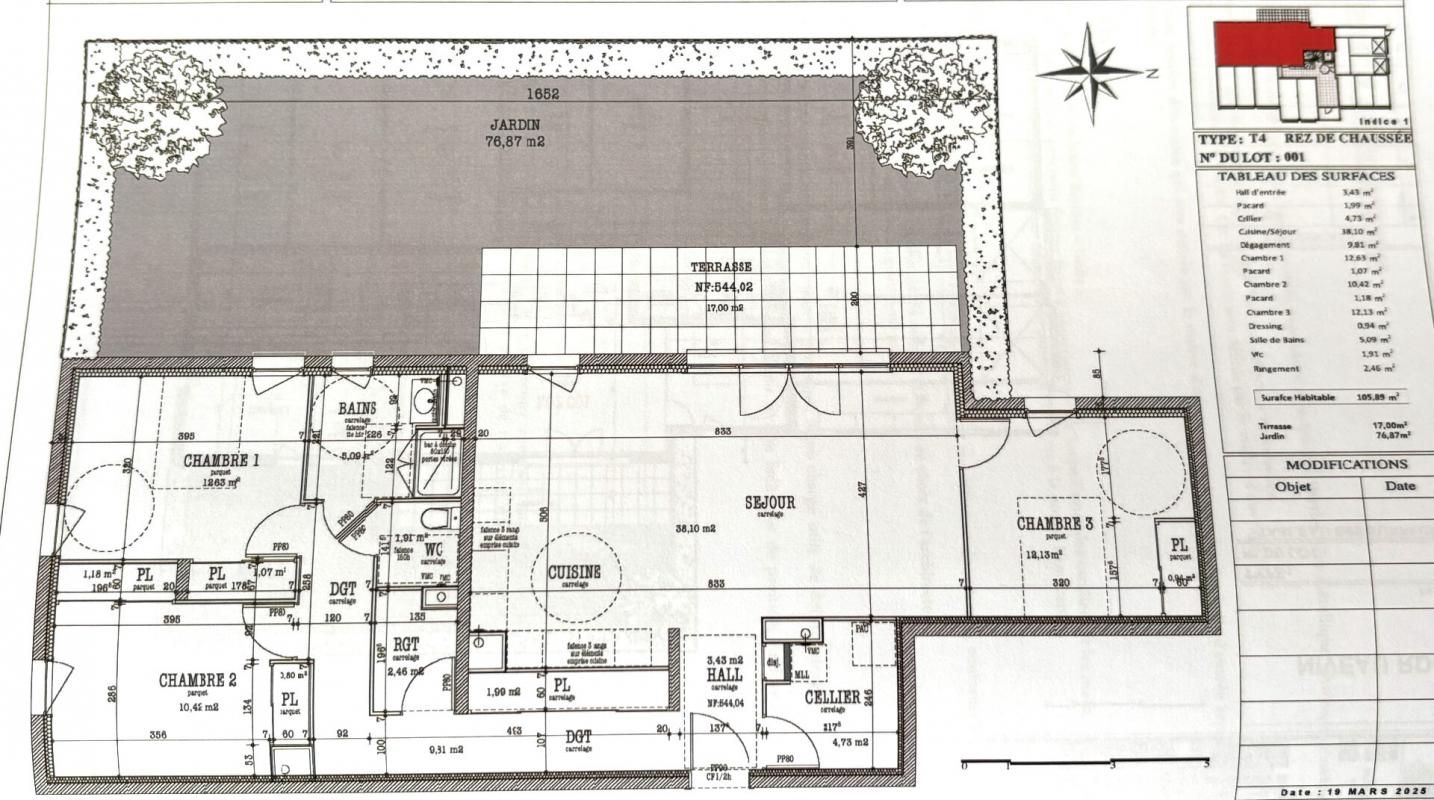 BOURG-ARGENTAL BOURG ARGENTAL 42220 Programme neuf de 9 logements du T2 au T4, 10 garages et 15 places de parkint 3