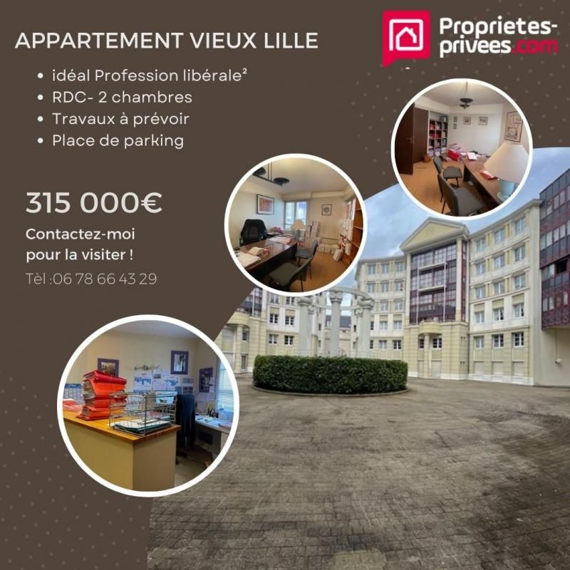 Appartement Lille 3 pièce(s) 66.64 m2