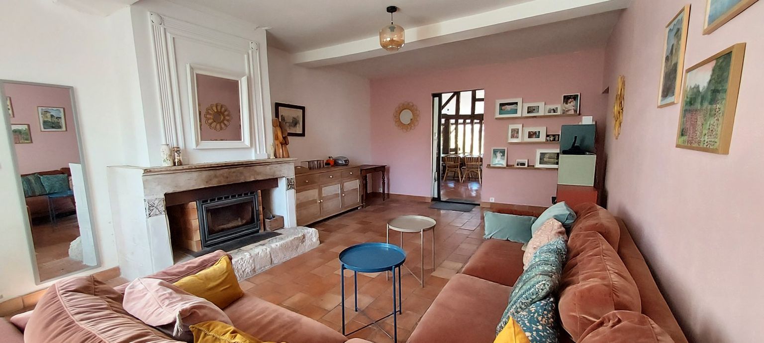 LA ROCHE-CHALAIS DORDOGNE -  Double longère avec Gîte 18 pièce(s) 380 m2 2